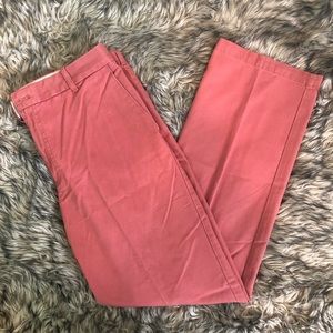 Salmon Red IZOD 36 x 34 Straight Fit Pants